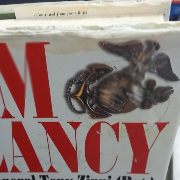 2 Hardcover Tom Clancy Novels Locked On and Battle Ready - Picture 6 of 11